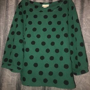 Maeve by Anthropologie polka dot